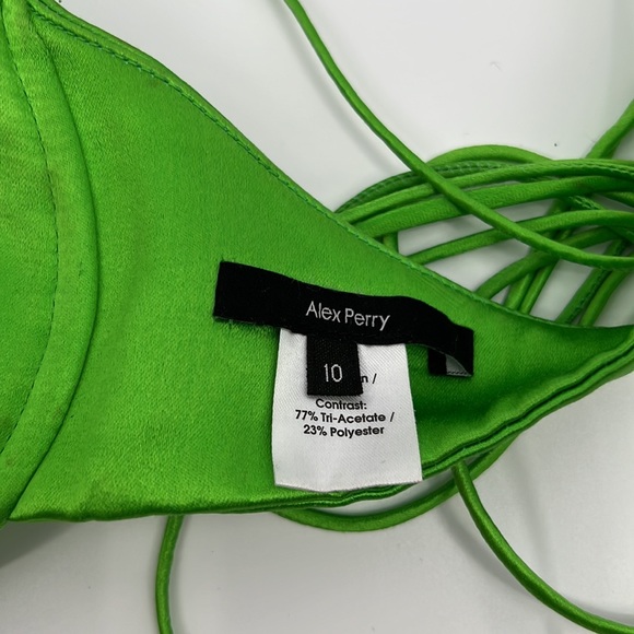 Alex Perry Comer Bralette in Apple - Picture 9 of 11